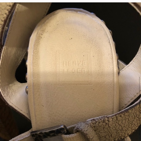 FRIDA Herve Leger Cream Suede Heels - Picture 4 of 6